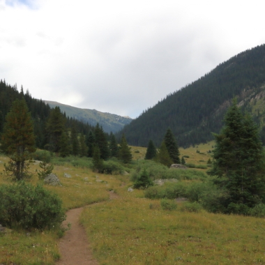 lost man trail - lower - hike Aspen side of Independence Pass, Colorado Date: Wednesday August 17, 2016