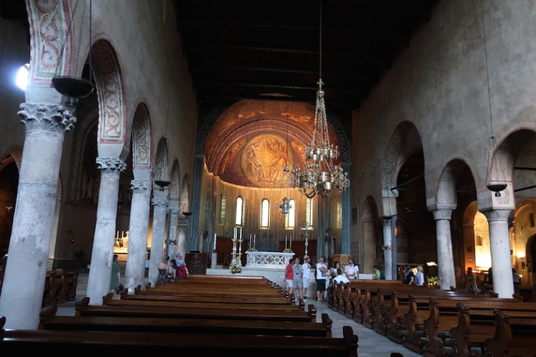 Inside La Cattedrale di San Giusto Trieste, Italy Date: Friday May 26, 2017