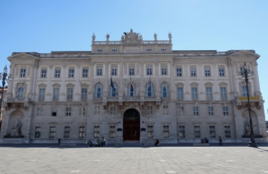 Piazza Unità d'Italia - Palazzo del Lloyd Trieste, Italy Date: Friday May 26, 2017